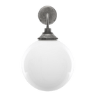 Mullan Lighting Lighting Pelagia Opal Globe Wall Sconce