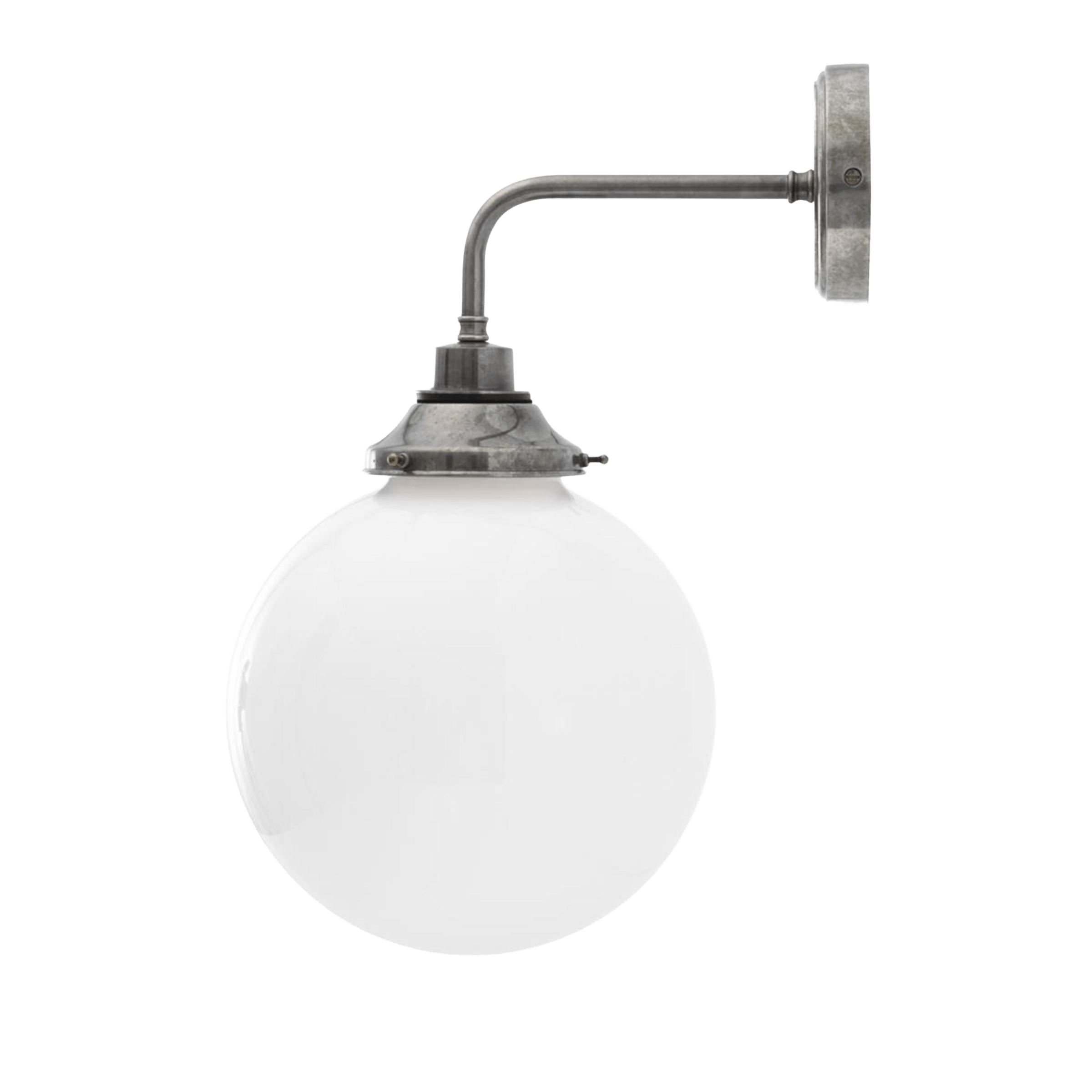 Mullan Lighting Lighting Pelagia Opal Globe Wall Sconce