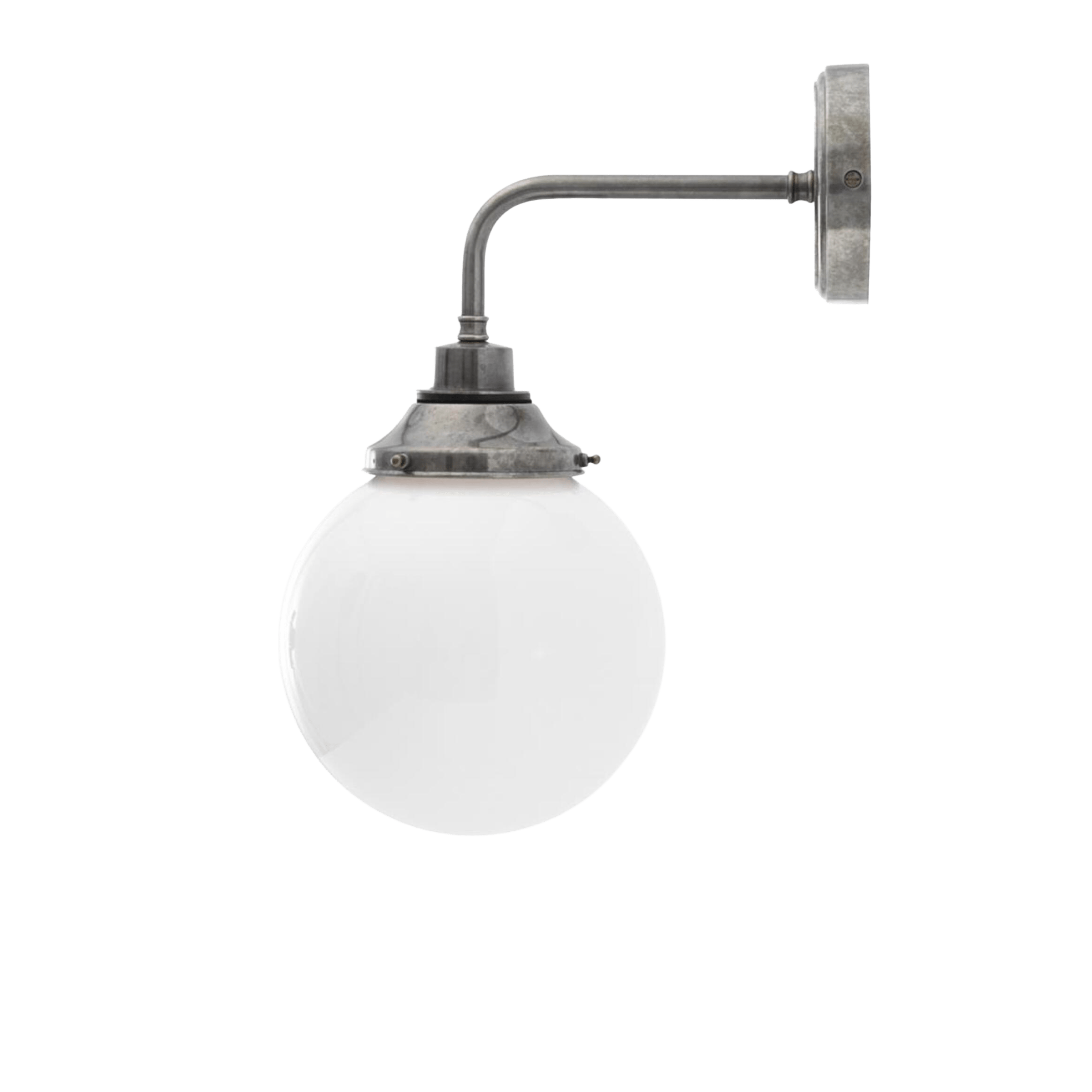 Mullan Lighting Lighting Pelagia Opal Globe Wall Sconce