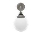 Mullan Lighting Lighting Pelagia Opal Globe Wall Sconce