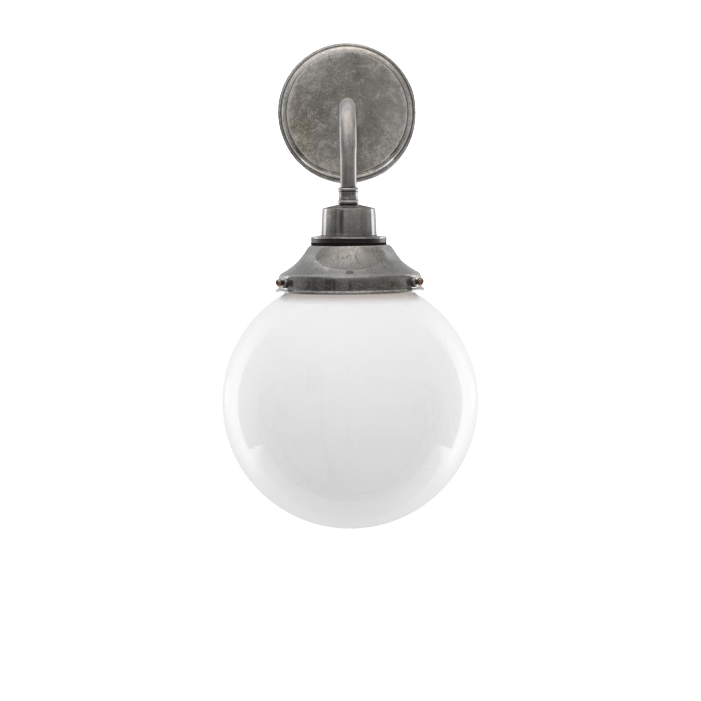 Mullan Lighting Lighting Pelagia Opal Globe Wall Sconce