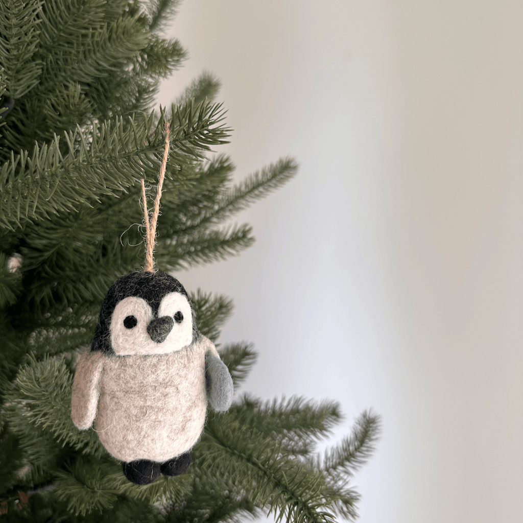Ganapati Holiday Ornaments Penguin Felt Ornament