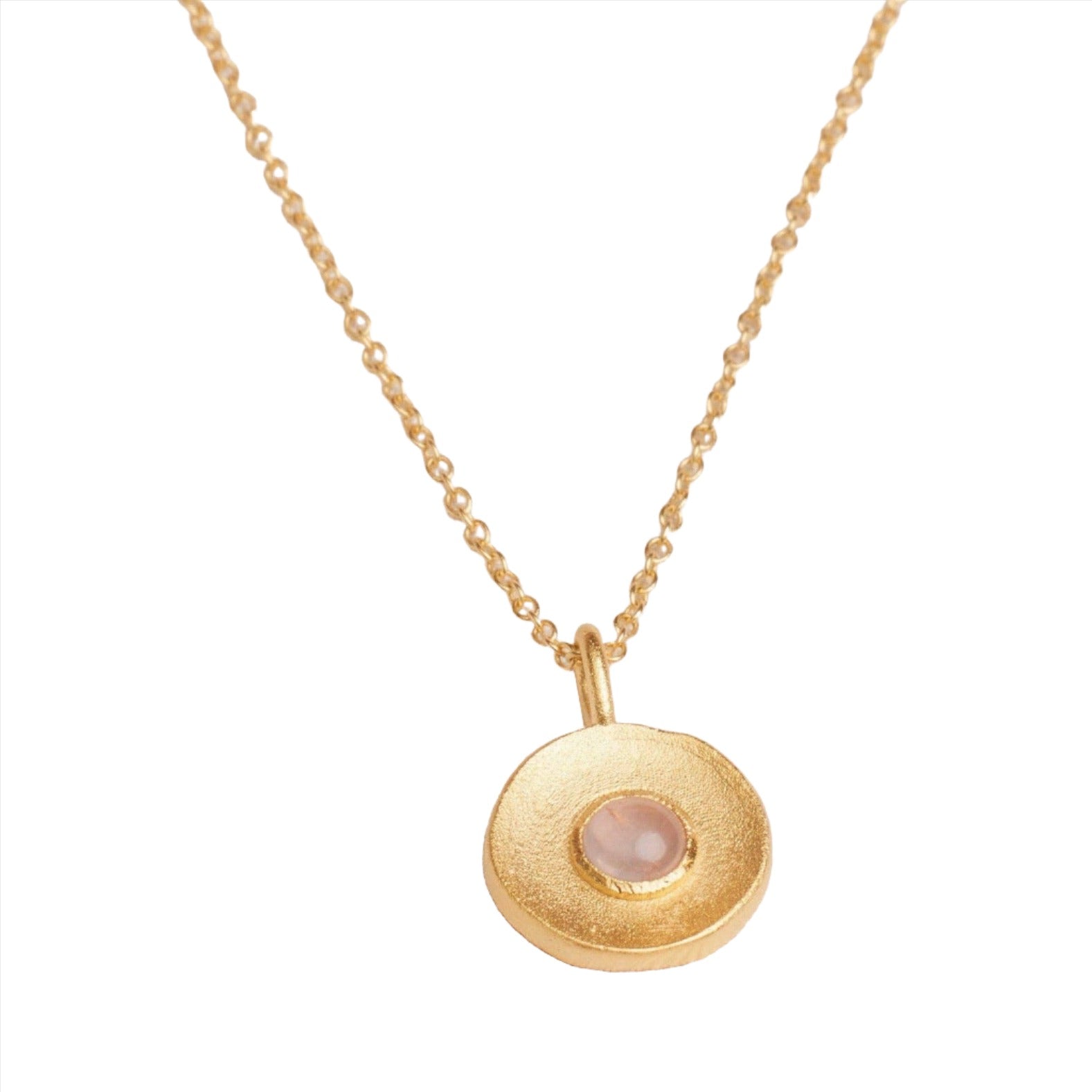 Agapé Studio Jewelry Jewelry Pink Quartz Petrus Necklace