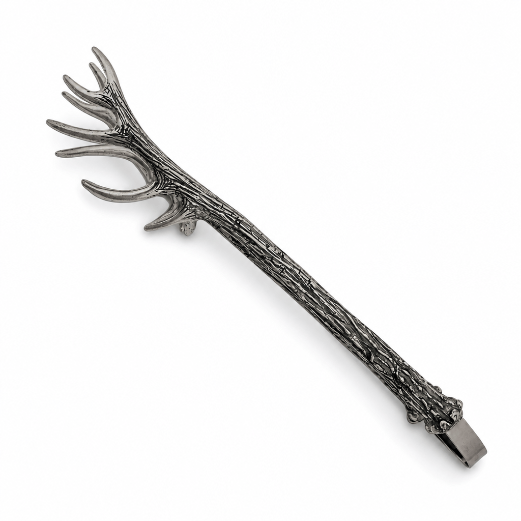 Vagabond House SHOP Pewter Antler Tongs