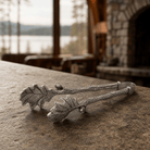 Vagabond House SHOP Pewter Oak Leaf Tongs
