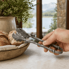 Vagabond House SHOP Pewter Oak Leaf Tongs