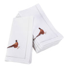 Saro Lifestyle SHOP Pheasant Hemstitch Napkin