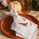 Saro Lifestyle SHOP Pheasant Hemstitch Napkin