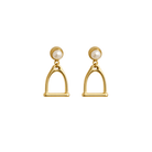 Brownstone Heritage SHOP Phoenix Stirrup Earrings