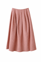 Pomandère SHOP Apricot / IT 36 | US 0 Pleated Midi Skirt