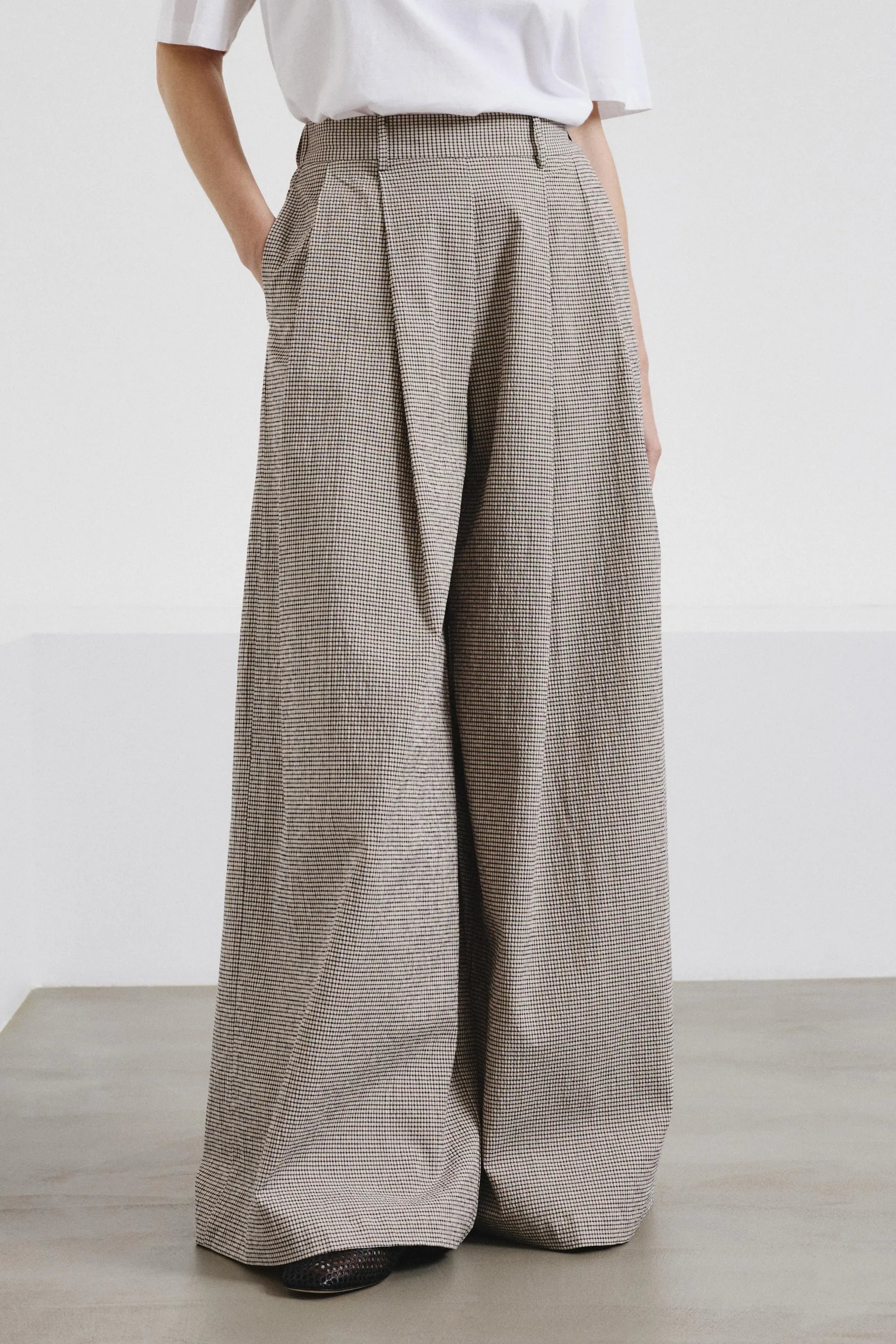 Pomandère SHOP Pleated Trousers