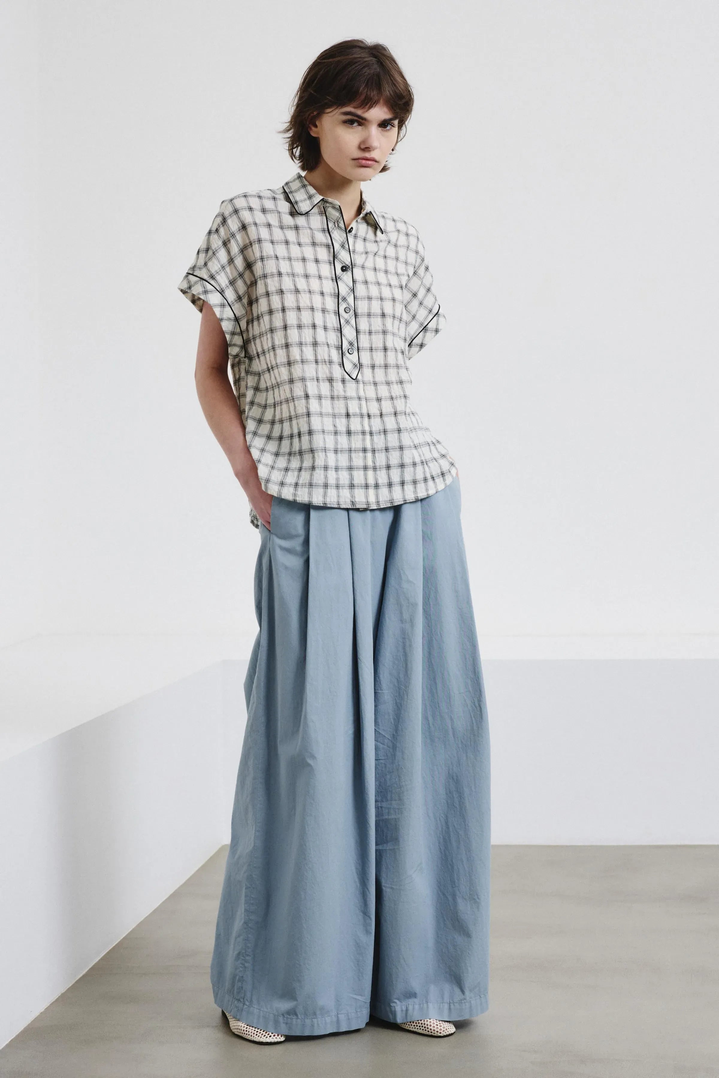 Pomandère SHOP Pleated Trousers