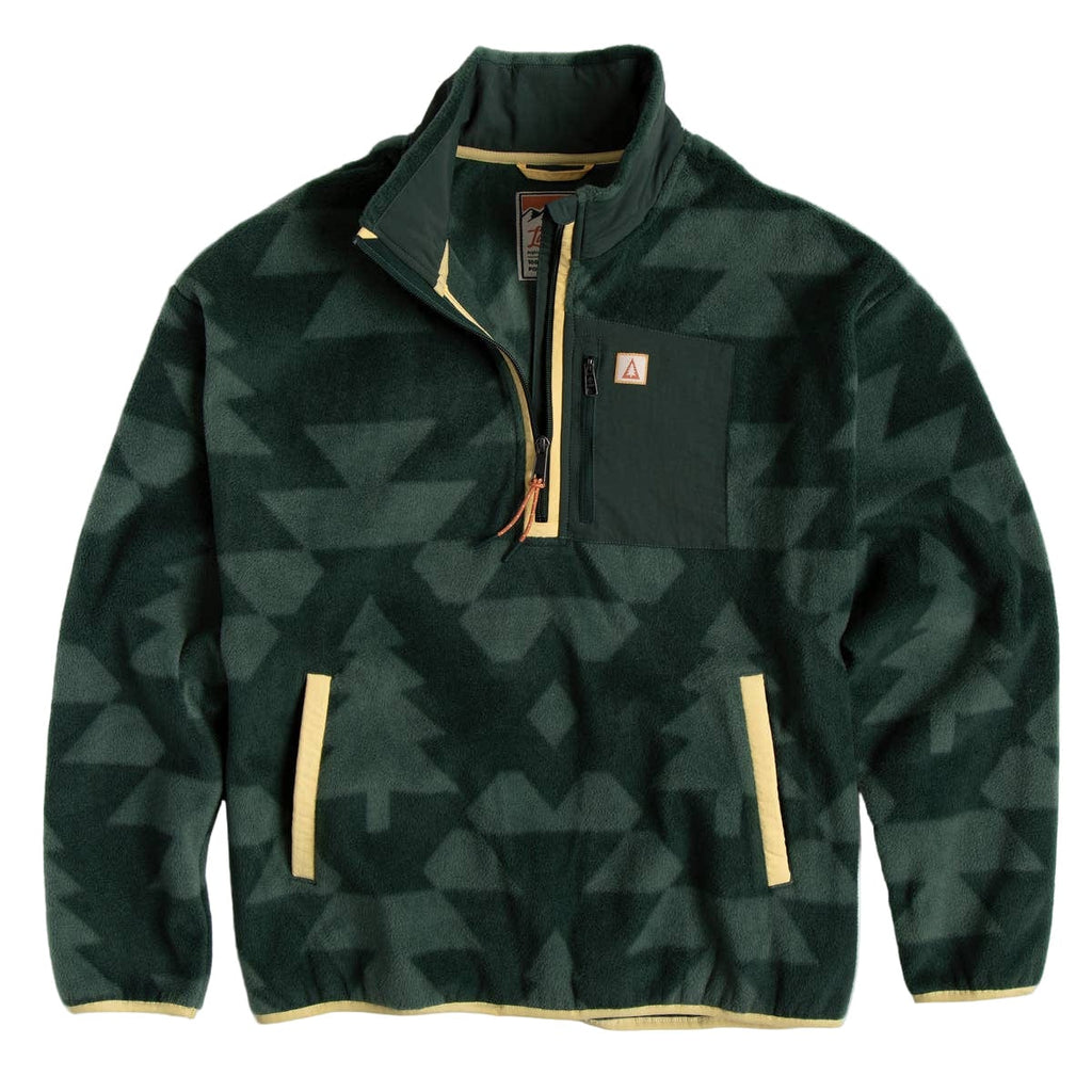 The Landmark Project Coats & Jackets Small Ponderosa Pine Half-Zip Fleece