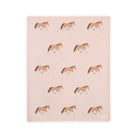 Viverano Organics Baby Blanket One Size / Oatmeal Heather Pony Snuggles - Organic Cotton Jacquard Knit Baby Blanket