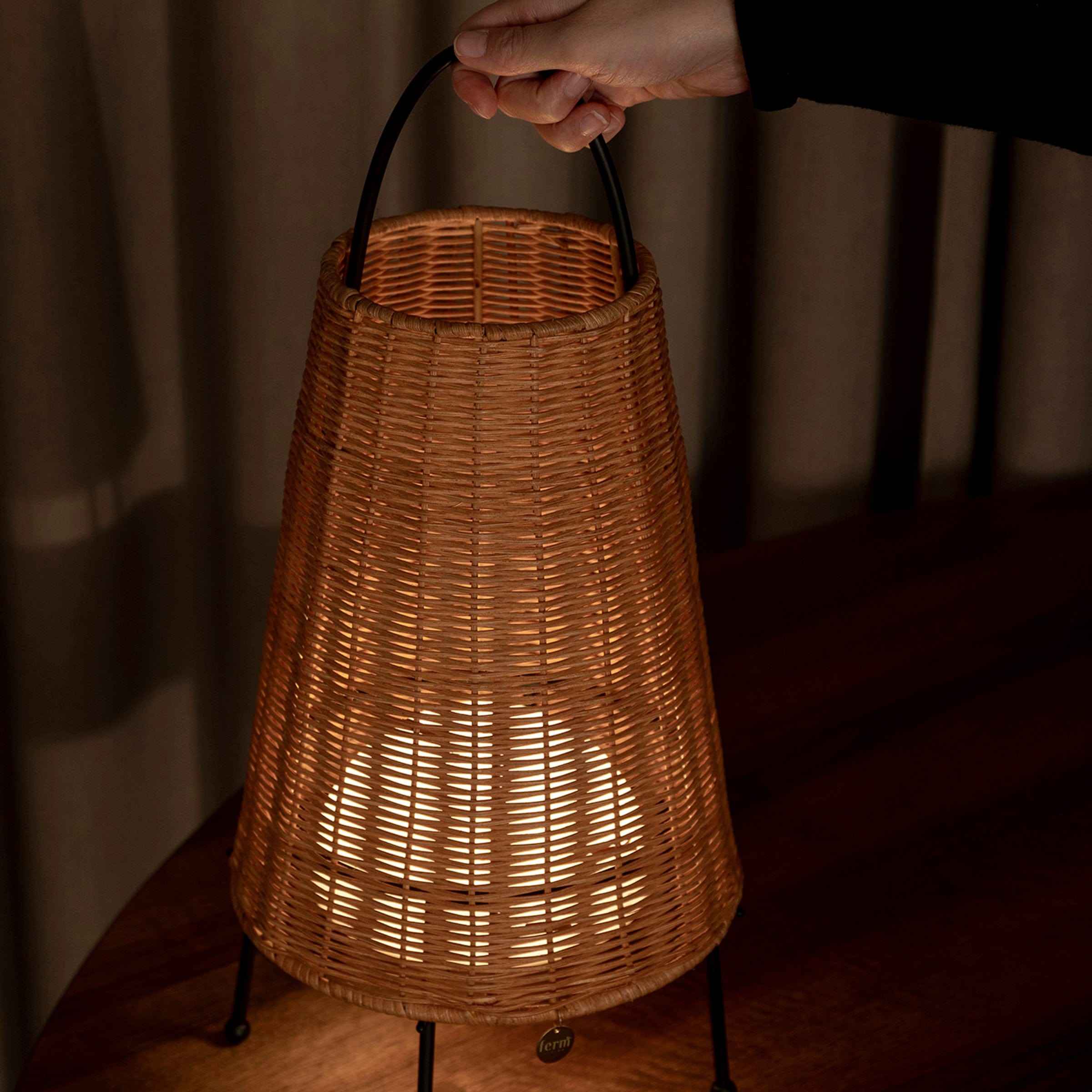 Ferm Living Lighting Porti Braided Lamp