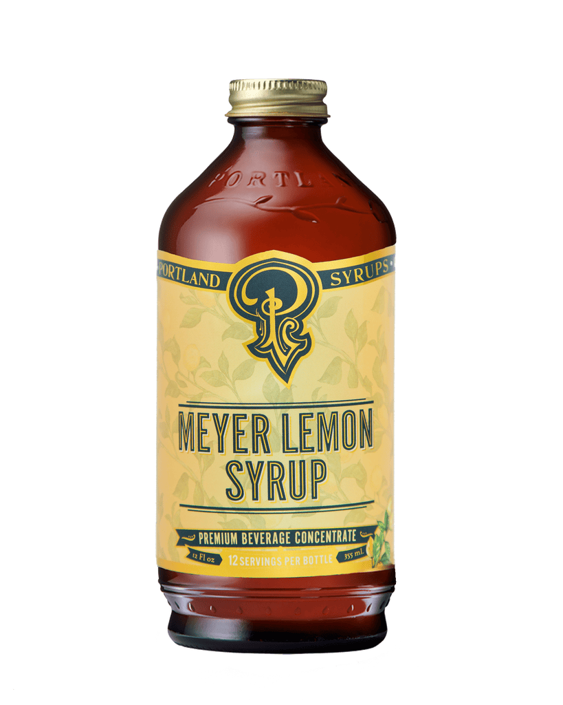 Portland Syrups Portland Syrups - Meyer Lemon Syrup 12oz - cocktail / mocktail beverage mixer