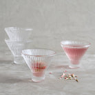 The Collective SHOP Pressed Martini Glasses Set