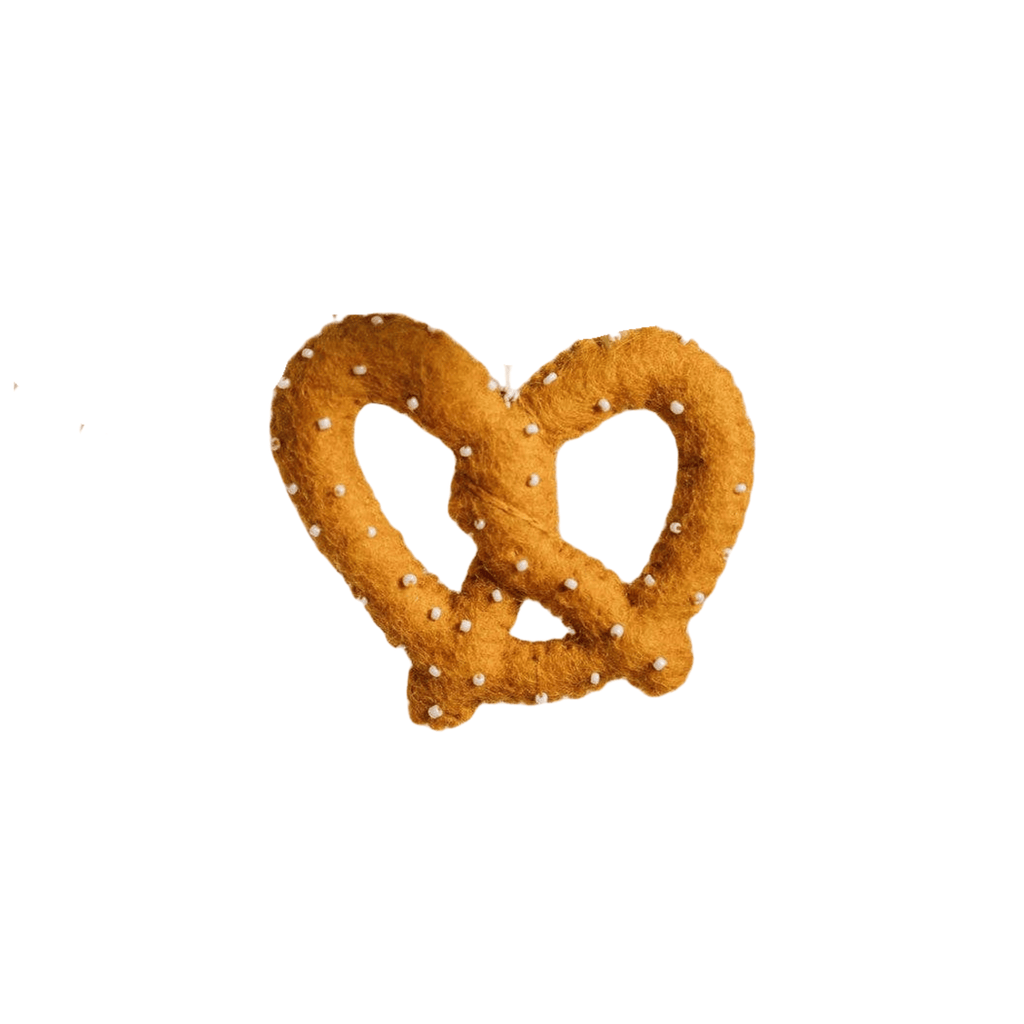 Nivas Holiday Ornaments Pretzel Felt Ornament
