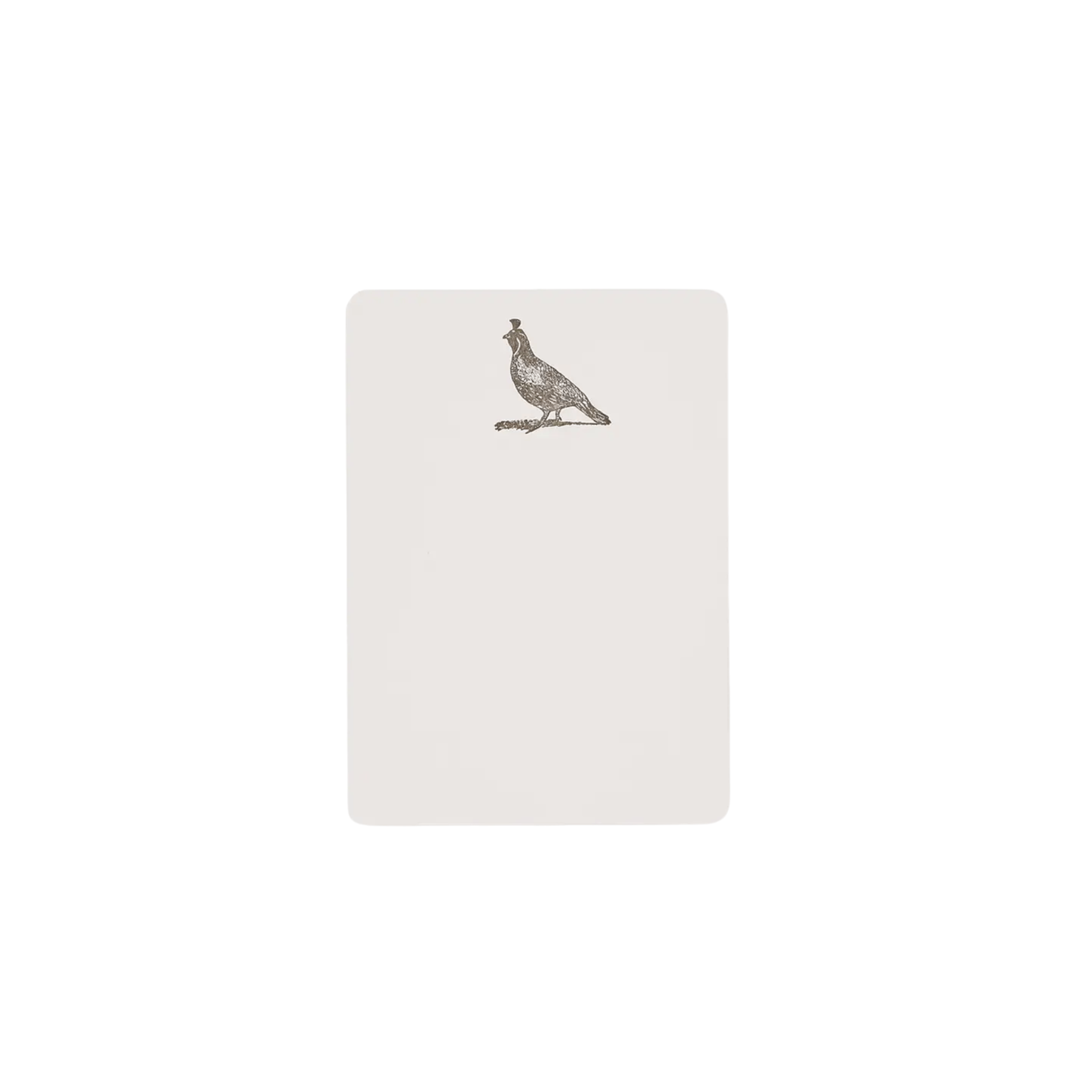 folio press & paperie SHOP Quail "Tails" Boxed Notecards