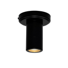 Mullan Lighting Lighting Powder-Coated Matte Black Quin Brass Cylinder Downlight