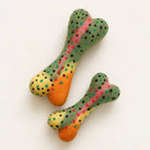MODERNBEAST SHOP Large Rainbow Trout Woolly Dog Bone