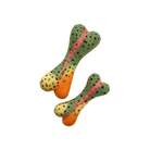 MODERNBEAST SHOP Rainbow Trout Woolly Dog Bone