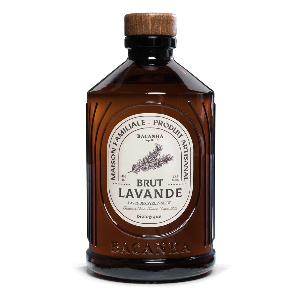 Bacanha USA Drink Raw Organic Lavender Syrup