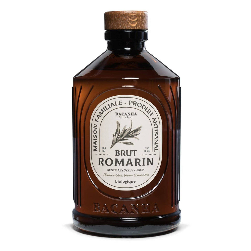 Bacanha USA Drink Raw Organic Rosemary Syrup