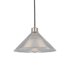 Mullan Lighting Lighting Antique Silver / 39.25" (100cm) Rebell Prismatic Glass Pendant Light