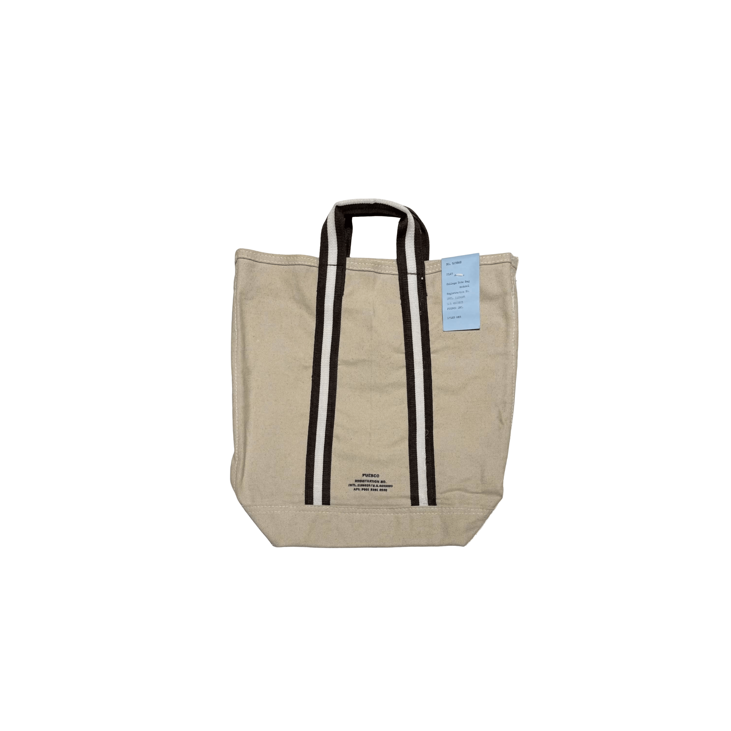Puebco SHOP Retro "College" School Tote