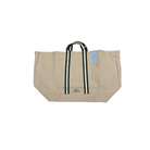 Puebco SHOP Green x White Retro "College" Vacation Tote