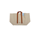 Puebco SHOP Maroon x Orange Retro "College" Vacation Tote