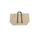 Puebco SHOP Yellow x Brown Retro "College" Vacation Tote