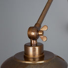 Mullan Lighting Lighting Reznor Vintage Adjustable Arm Bare Bulb Picture Light
