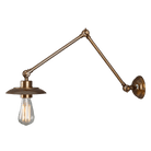 Mullan Lighting Lighting Reznor Vintage Adjustable Arm Bare Bulb Picture Light