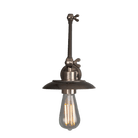 Mullan Lighting Lighting Reznor Vintage Adjustable Arm Bare Bulb Picture Light
