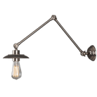 Mullan Lighting Lighting Reznor Vintage Adjustable Arm Bare Bulb Picture Light