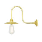 Mullan Lighting Lighting Reznor Vintage Swan Neck Wall Sconce
