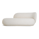 Ferm Living Furniture Off White / Right Rico Divan Boucle