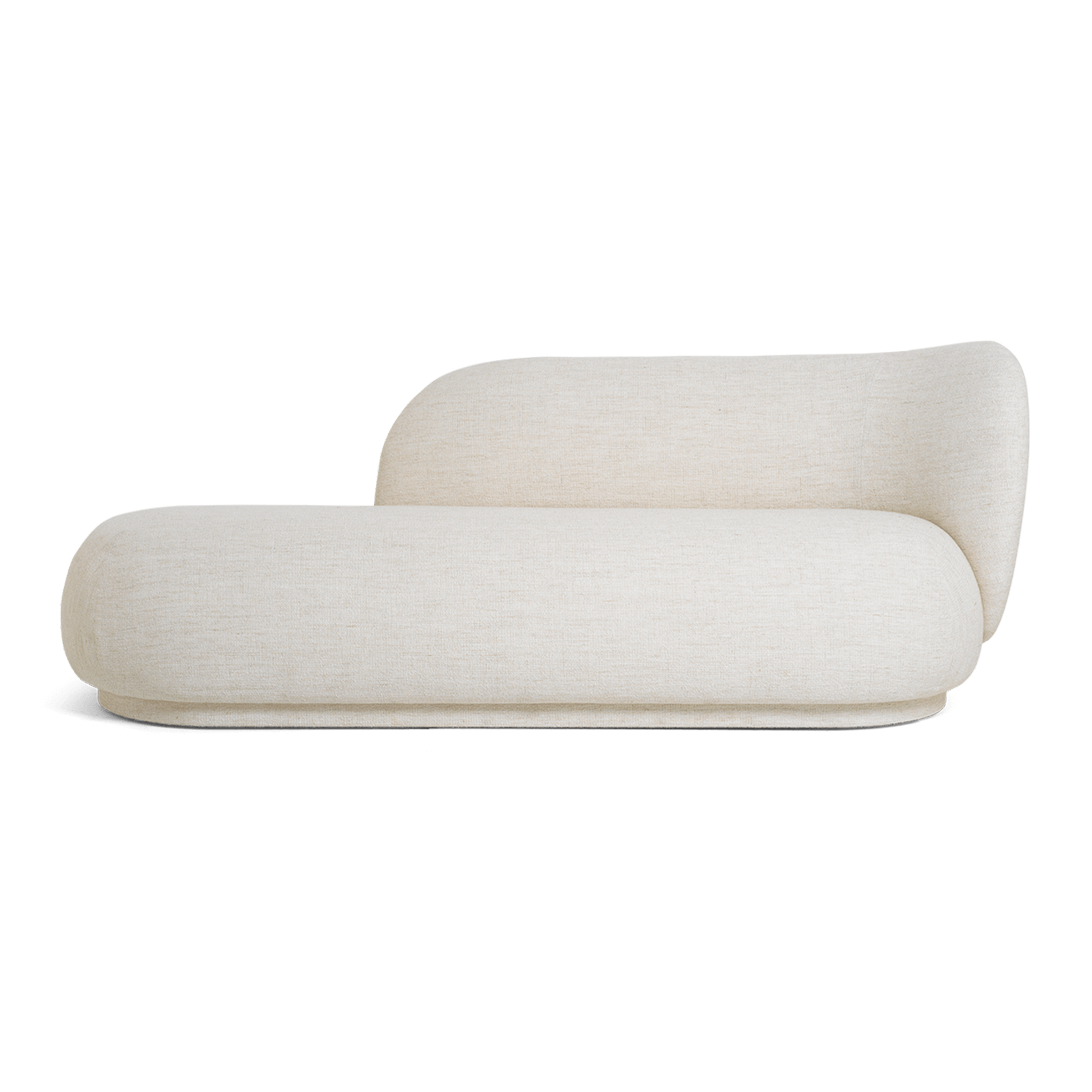 Ferm Living Furniture Off White / Right Rico Divan Boucle