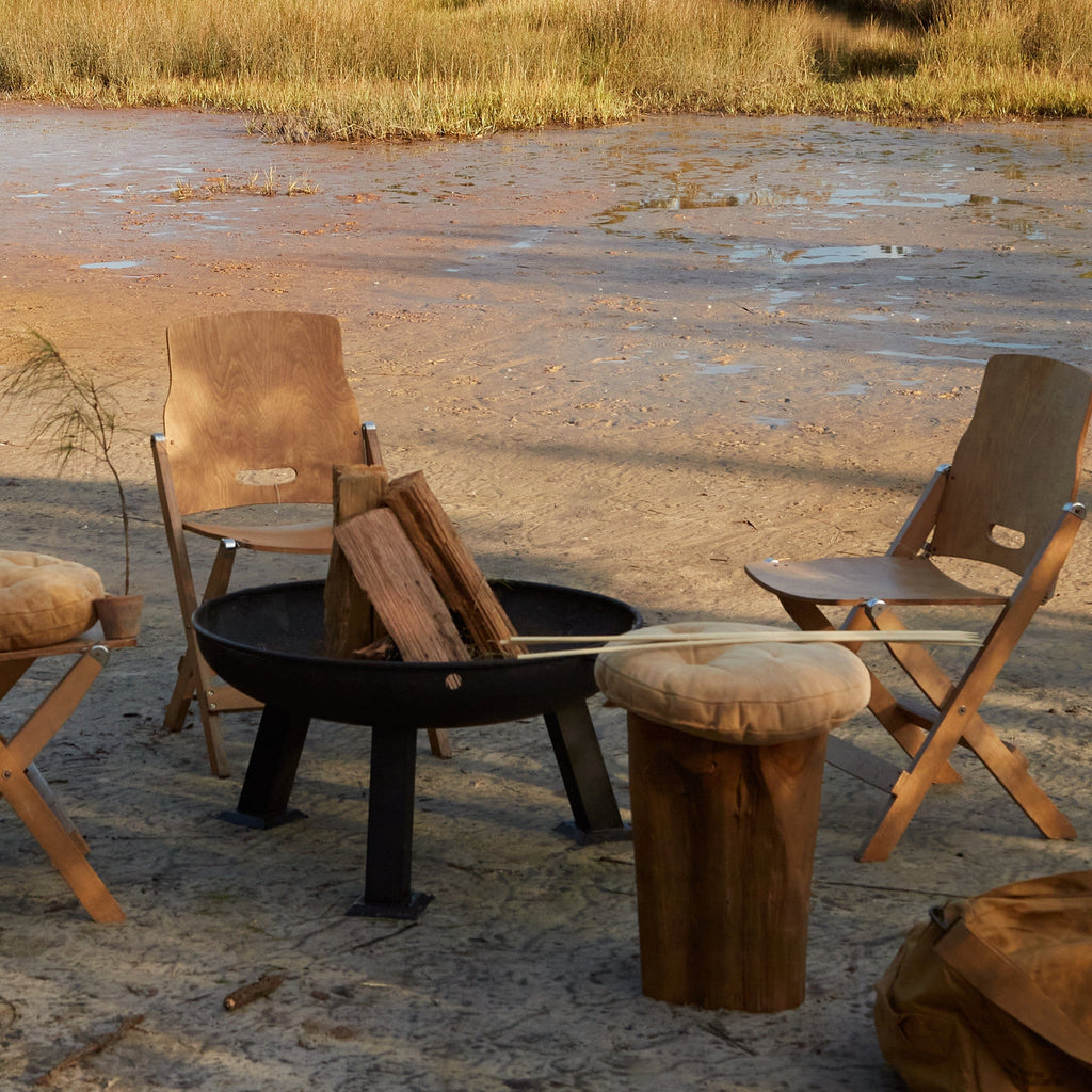 Barebones Ridgetop Wood Folding Chair