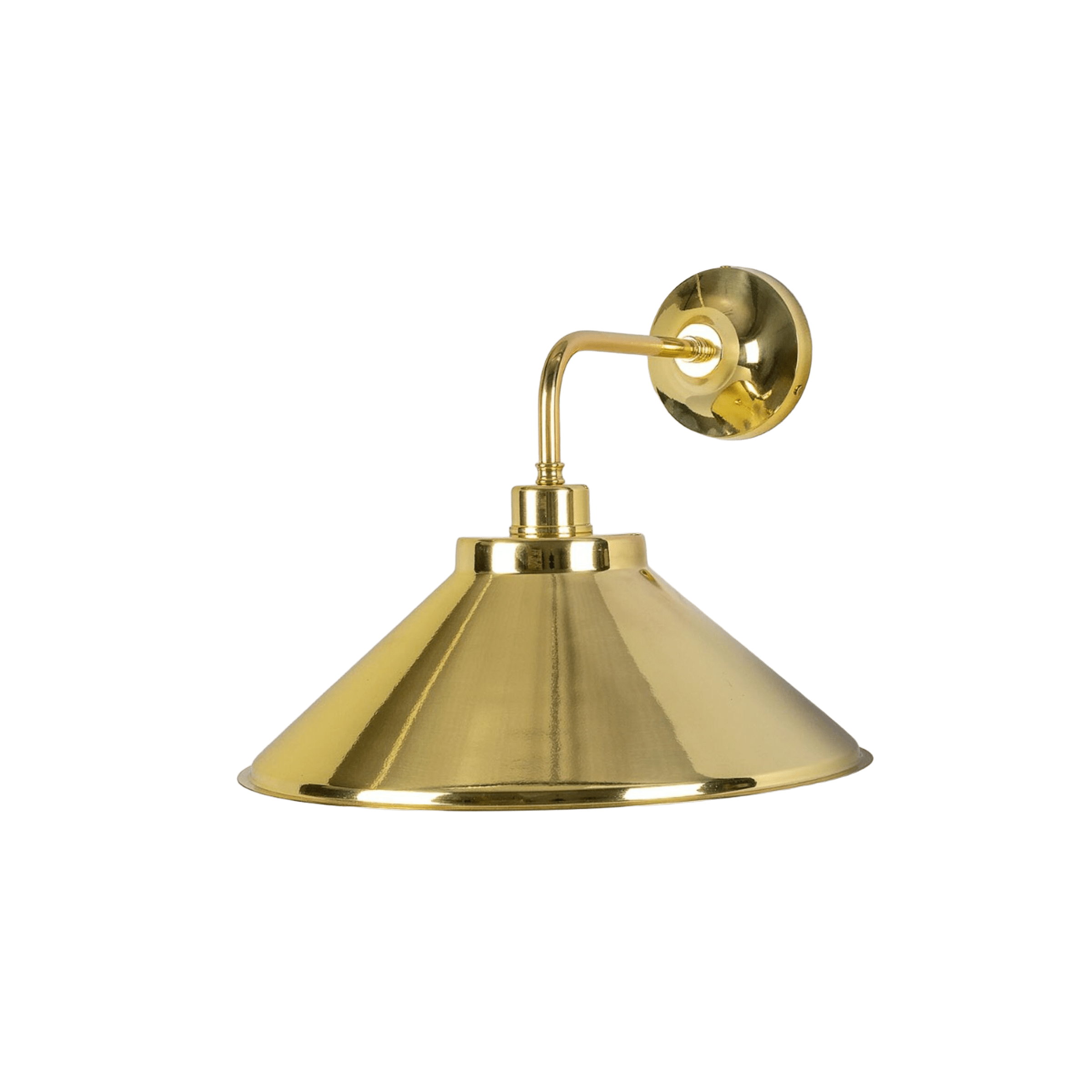 Mullan Lighting Lighting Polished Brass Rio Vintage Wall Sconce