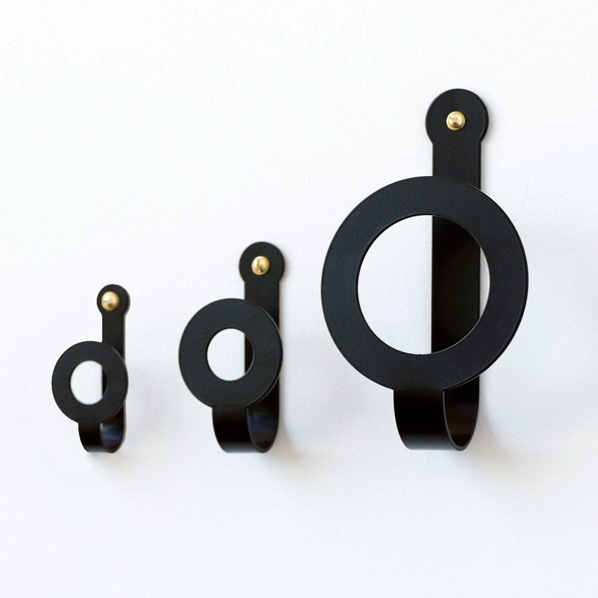 Lostine Hardware Small / Black Roland Hook