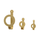 Lostine Hardware Small / Brass Roland Hook