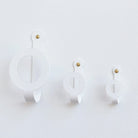 Lostine Hardware Small / White Roland Hook