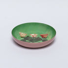Roomytown Inc Roomytown Inc - Round Enamel Tray - Festival of Flowers