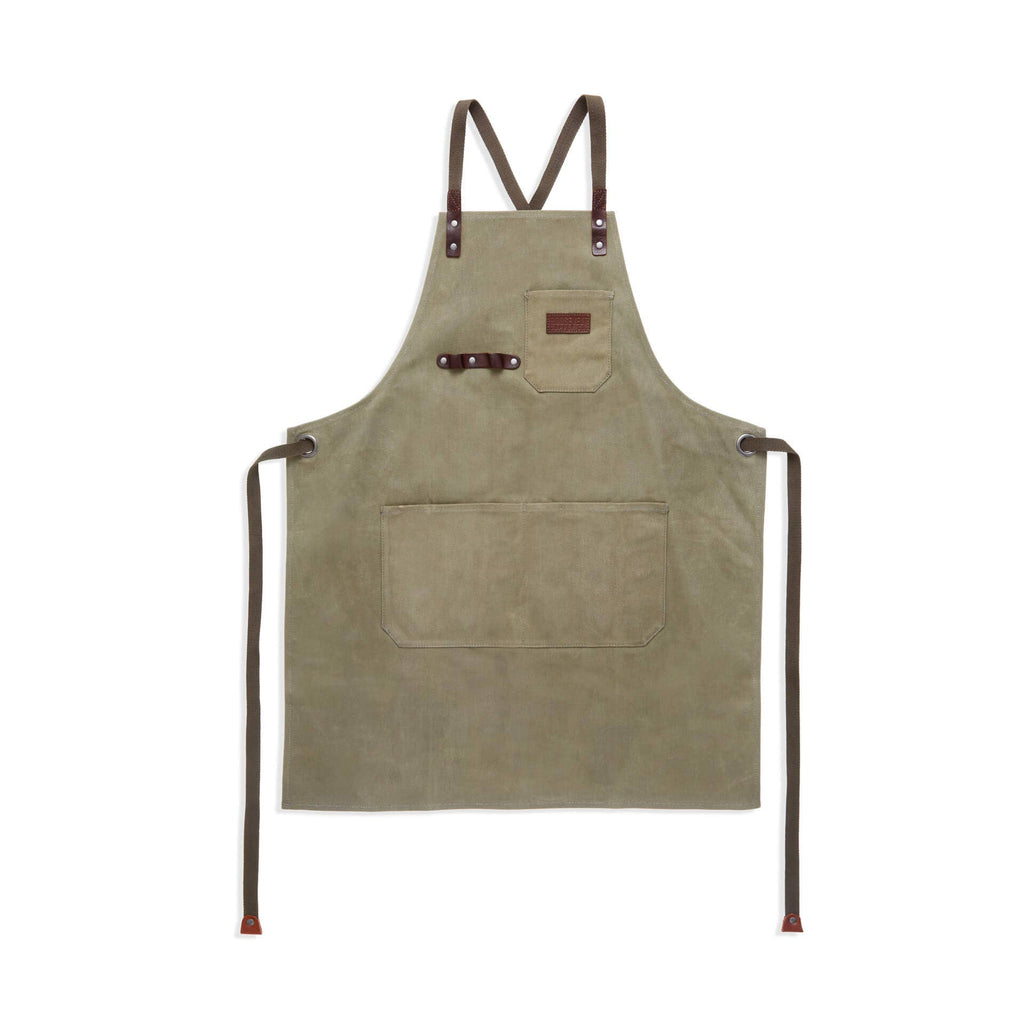 Roosevelt Supply Co. Roosevelt Supply Co. - Olive waxed canvas apron