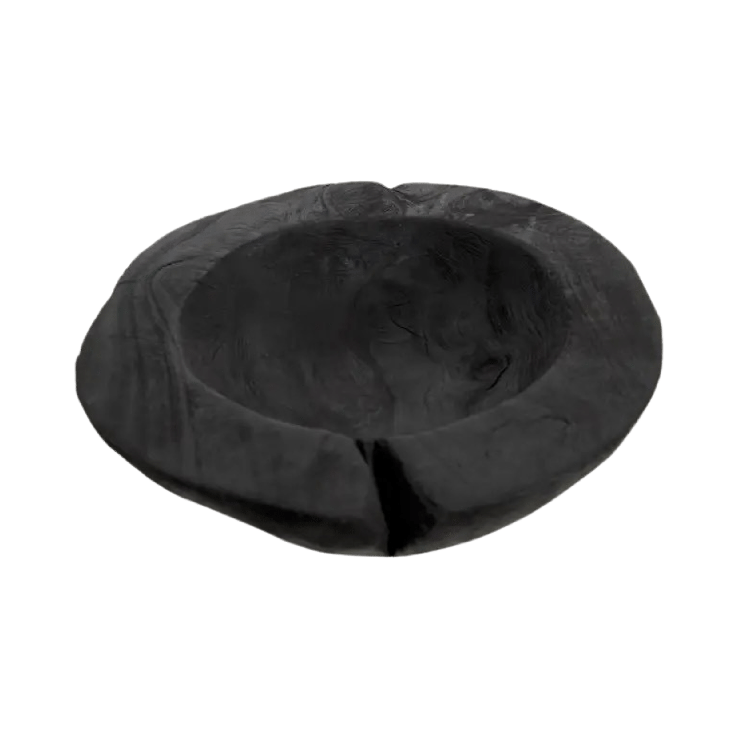 Black Sheep (White Light) Accessory Round Charred Teak Vessel