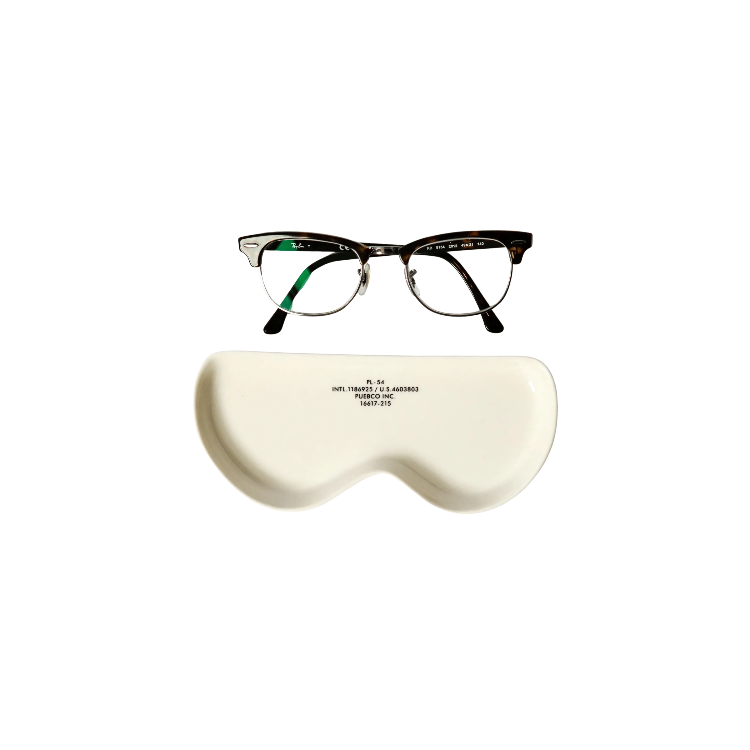 Puebco SHOP Round Glasses Tray