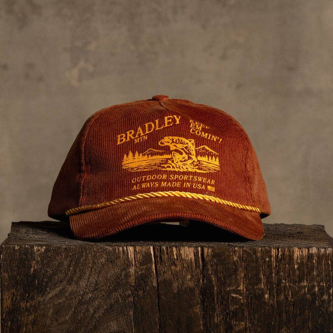 Bradley Mountain SHOP Rust Cord Fisherman Hat